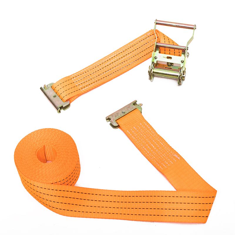 2 นิ้ว 50 มม.*2t ผูกสายรัดด้วย E Hook Truck Ratchet Tiedown E-Track Ratchet Strap Strap Loading Straps