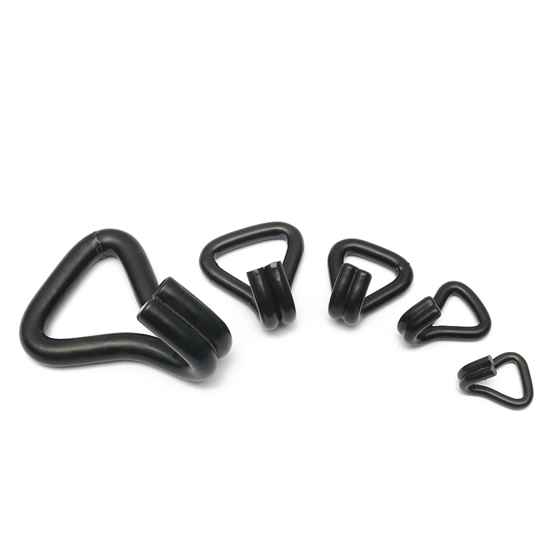 1-1/16 นิ้ว 1500 กิโลกรัม/3000lbs สีดำพีวีซีเคลือบสองคู่ J hook wire j hook j hook