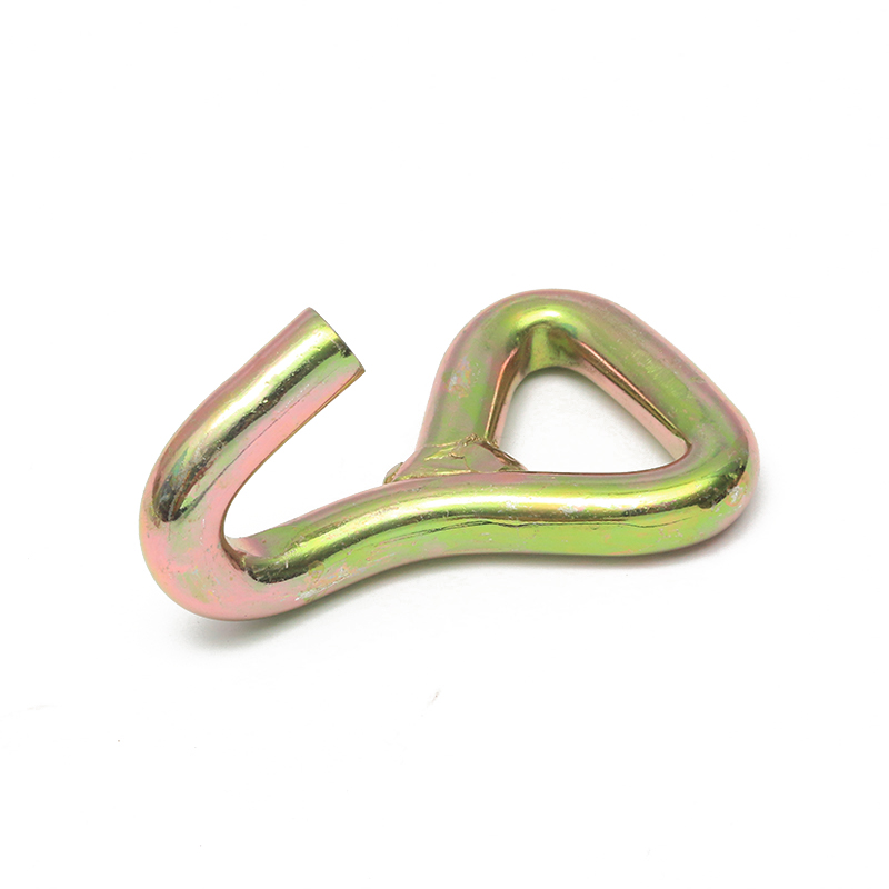 1.5 นิ้ว 3t สีเหลืองสังกะสีชุบ j hook metal single j hook