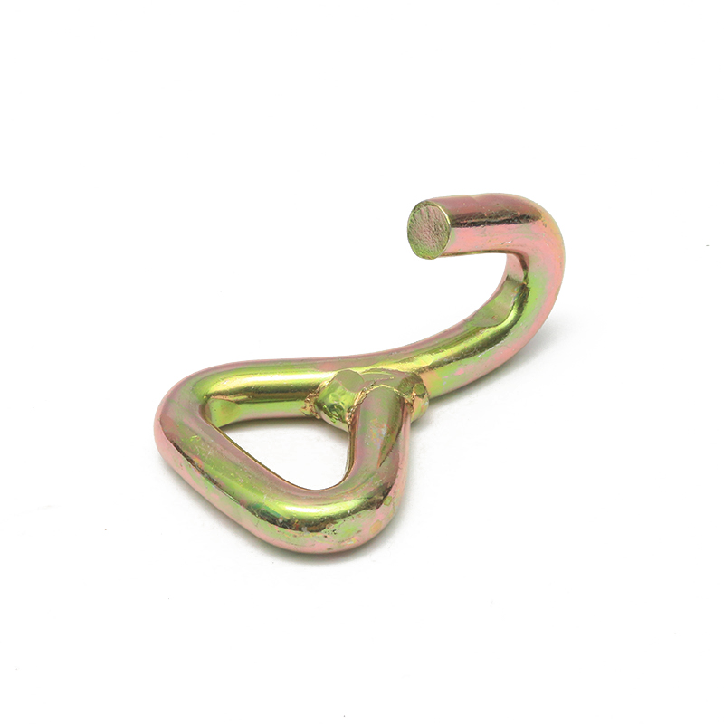 1.5 นิ้ว 3t สีเหลืองสังกะสีชุบ j hook metal single j hook