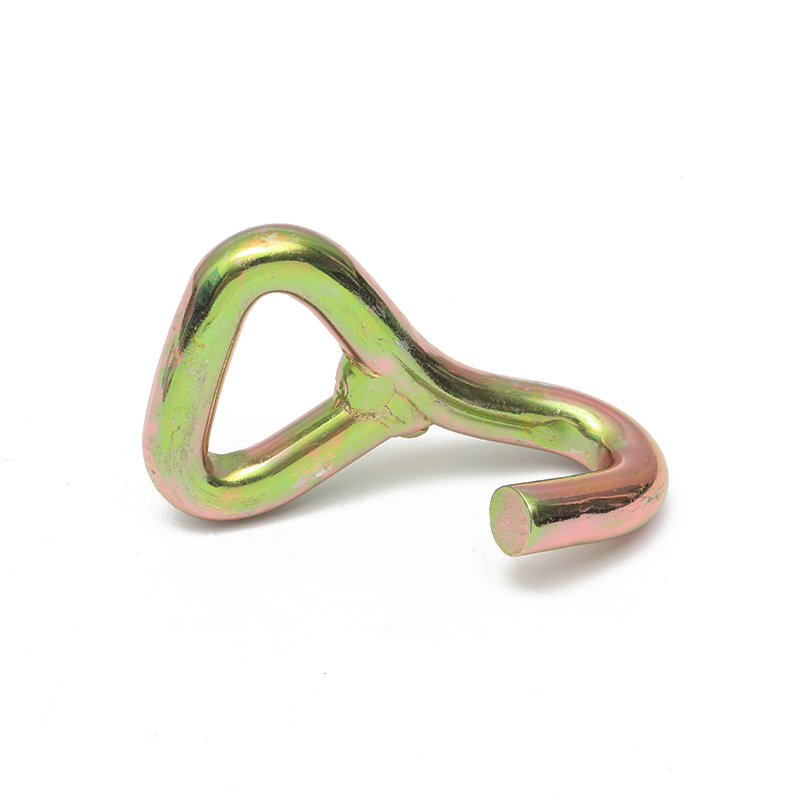 1.5 นิ้ว 3t สีเหลืองสังกะสีชุบ j hook metal single j hook